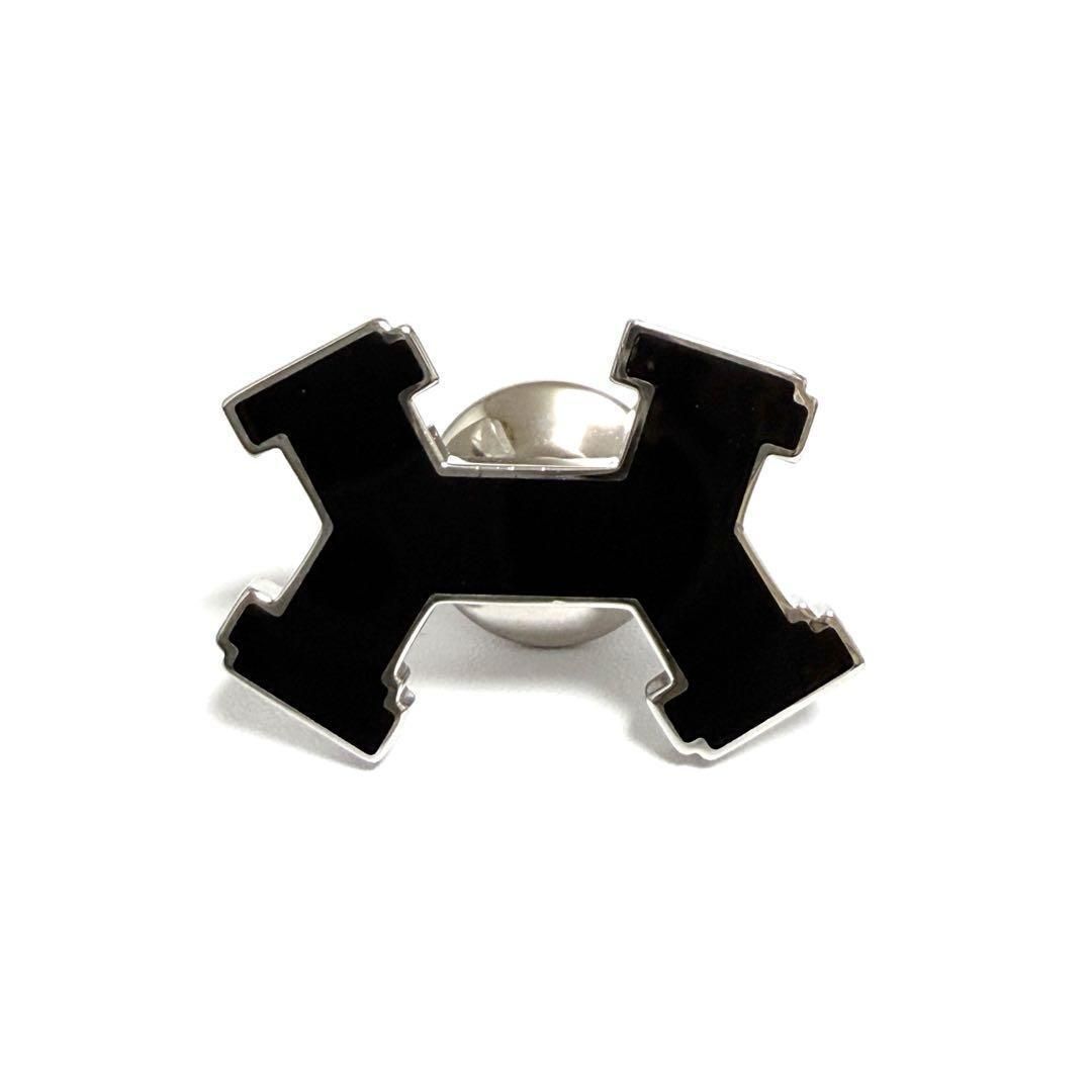 エルメス メンズ レディース ストリートH ブローチ ピンバッジ