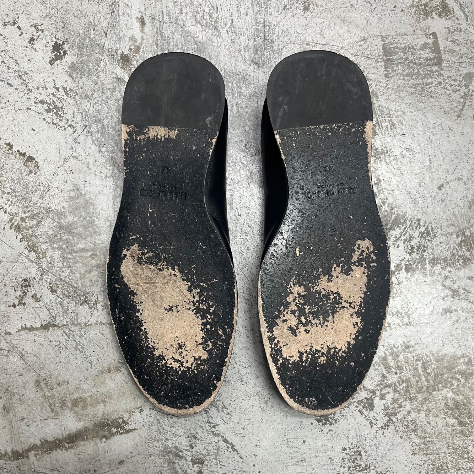 参考上代108900円 Fear of God Backless Mule レザー ミュール
