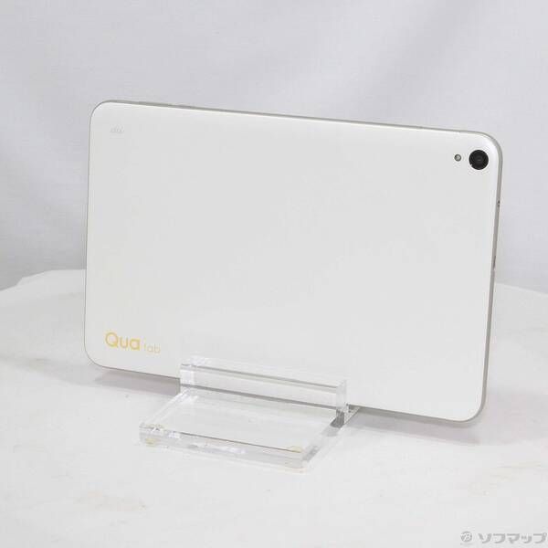 中古品〕 Qua tab QZ10 32GB オフホワイト KYT33 au【305
