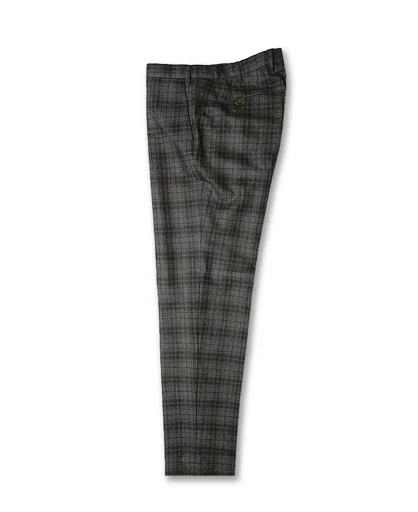 極美品】ブリッラペルイルグストグレーソリッドスーツ