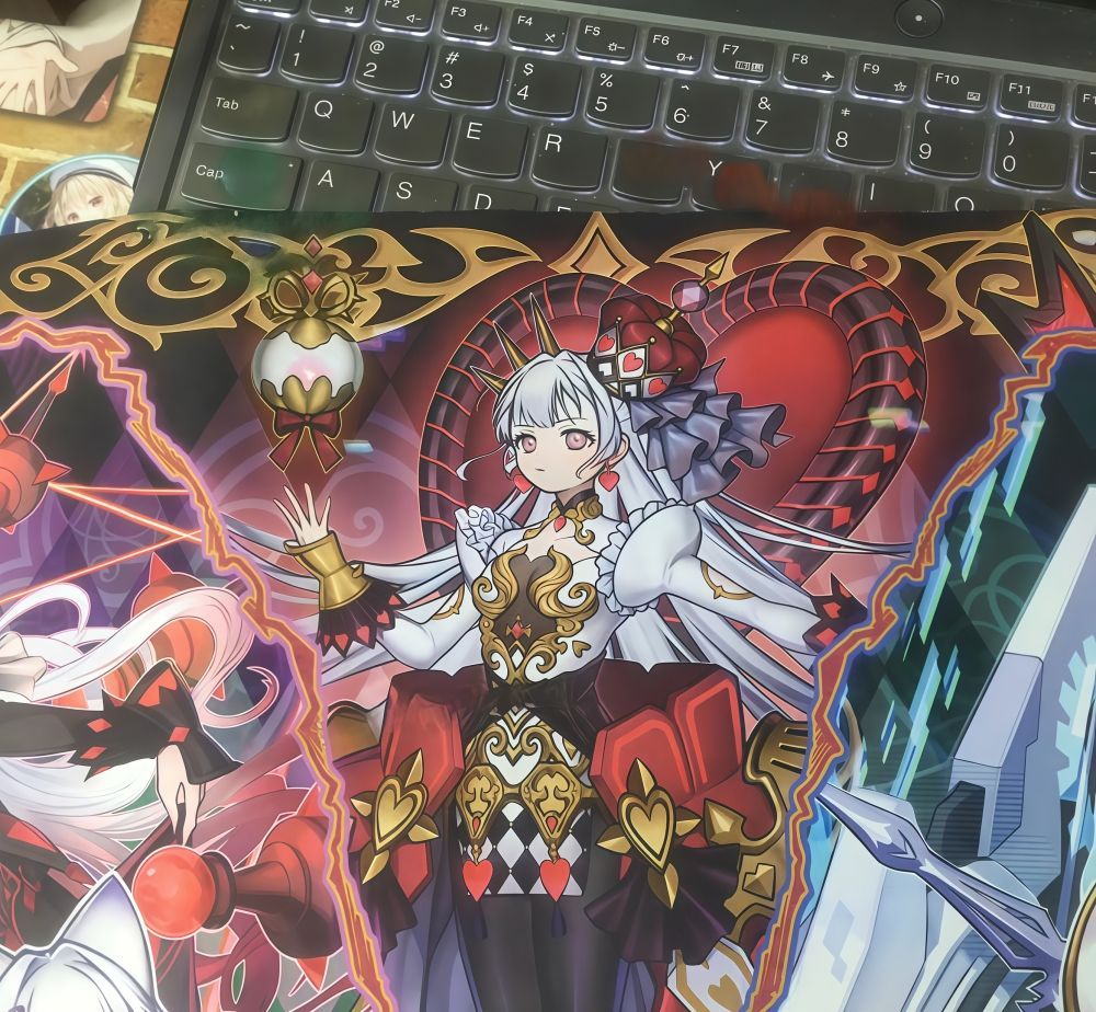 超希少 新品未開封 マリスクイーンハーツオブクリプター プレイマット 遊戯王 Amazon | プレイマット マウスパット 遊戯王 マリスクイーン