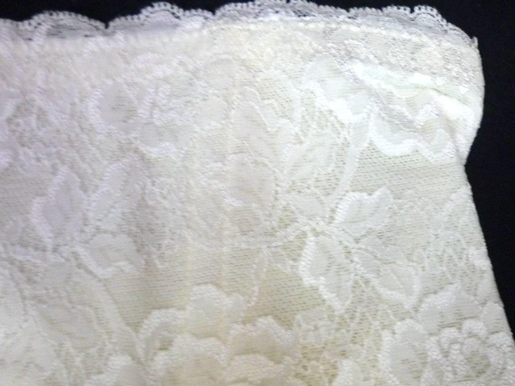 参考41800円 最 補正下着 シャンデール シャルム ハイウエストガードル Size70 白 豪華ストレッチレース ヒップUP _HW3 検マルコ