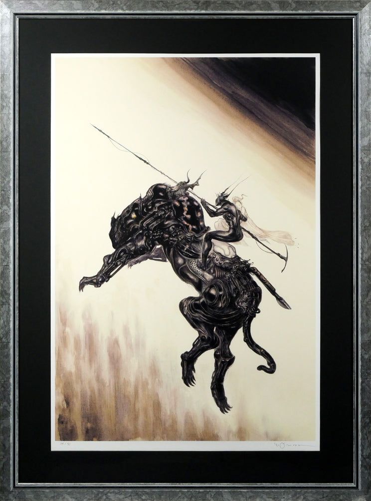 天野 喜孝「ギャラクシー」ジクレ版画・限定直筆サイン入り・保証書