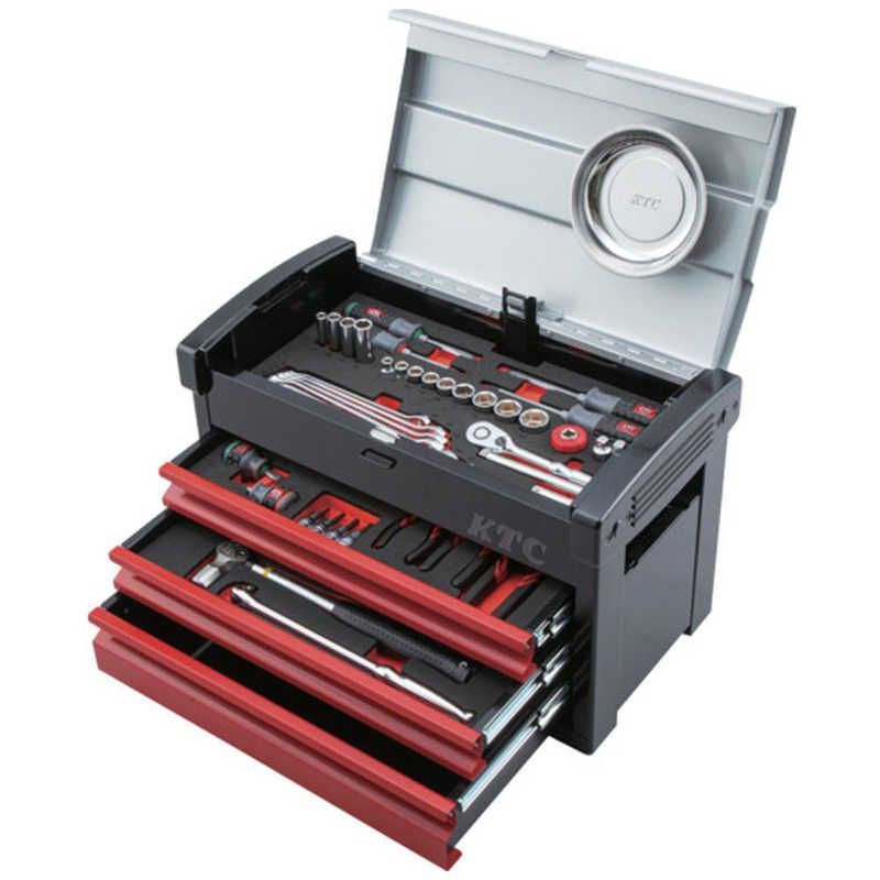 送料無料 ♥ 未開梱 KTC KTC 工具セット チェストタイプ 66点 SK3661E
