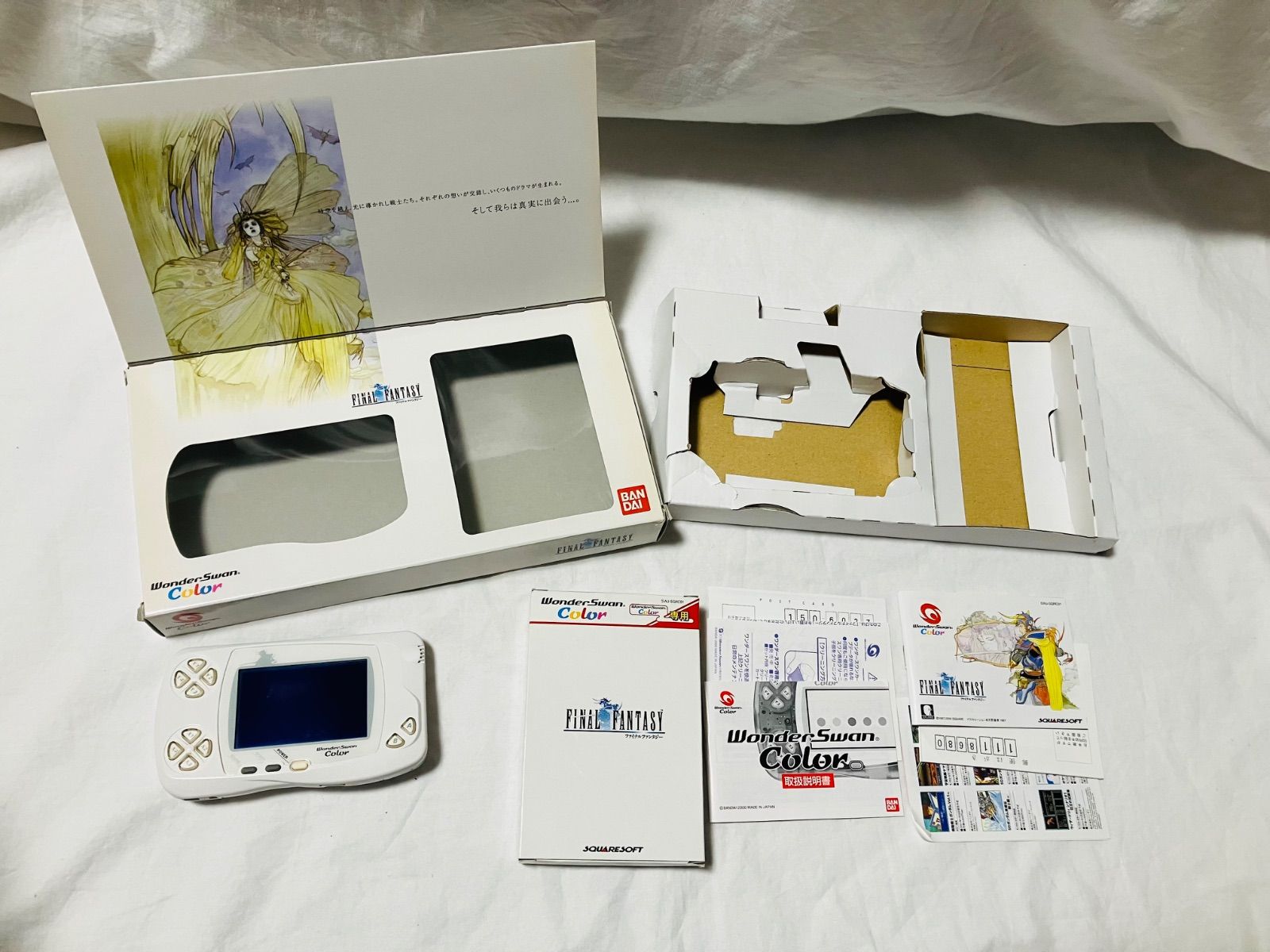 バンダイ ファイナルファンタジー FINALFANTASY モデル ワンダースワン