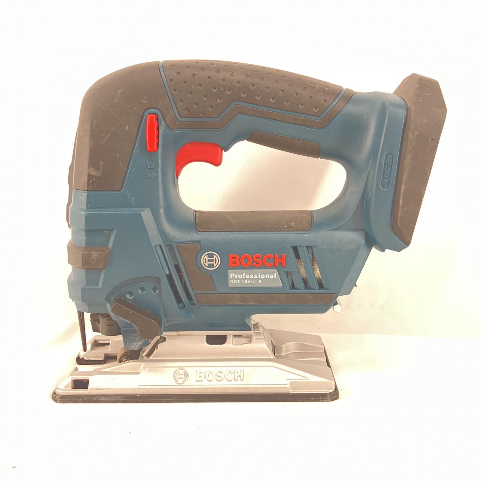 BOSCH ボッシュ ジグソー GST 18V-LIB solo ネイビー ケース付 コードレス式 18v 使用感有 本体のみモデル