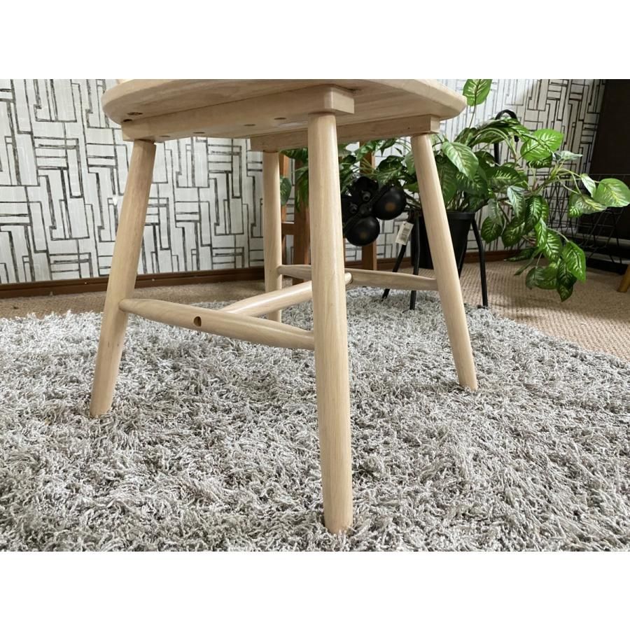 アウトレット ダイニングチェア 2脚セット ハンク ホワイトウォッシュ