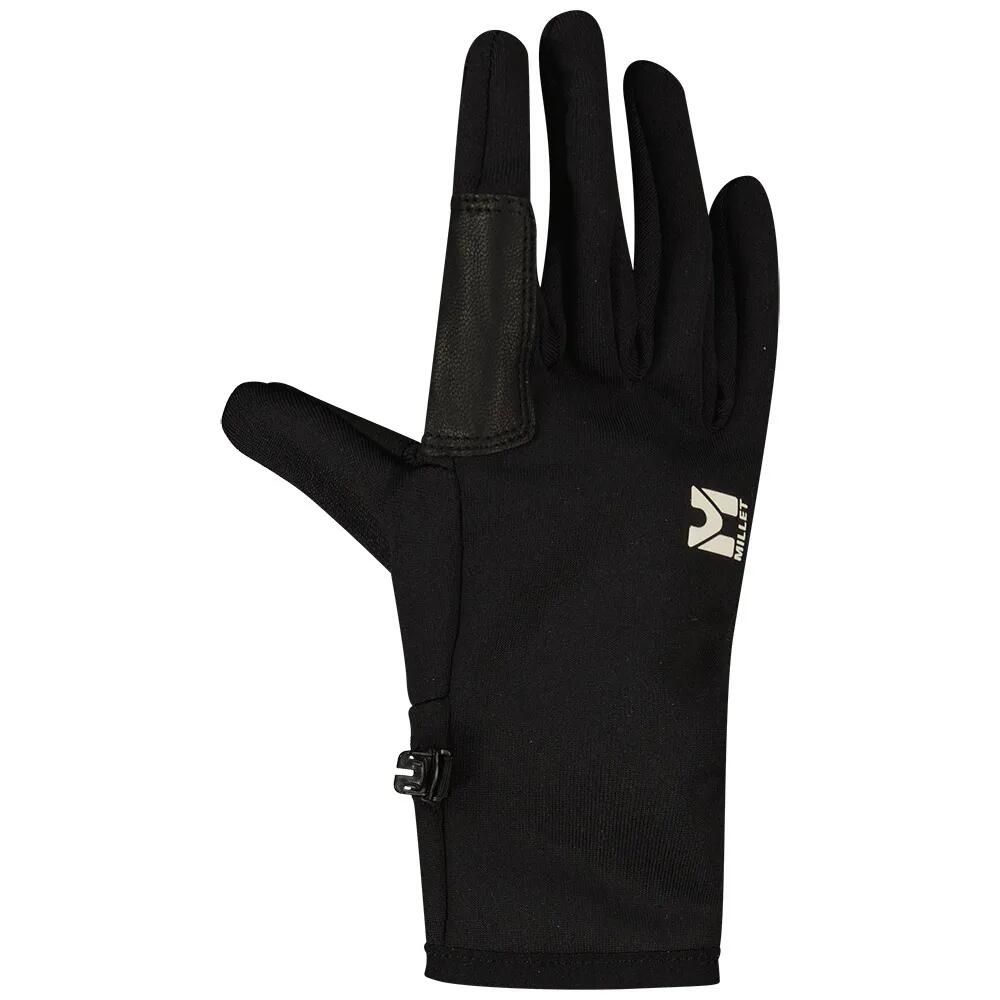 お取り寄せ ２～４週間で発送 ミレー ウォームストレッチグローブ Black t MILLET Warm Stretch gloves t