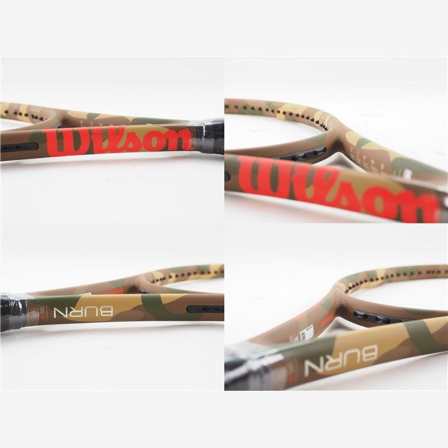 中古 テニスラケット ウィルソン バーン 95 カウンターベール カモフラージュ 2018年モデル (G2) WILSON BURN 95 CV CAMO 201 (c25080178c) 中古 テニスラケット ウィルソン バーン 95 カウンターベール