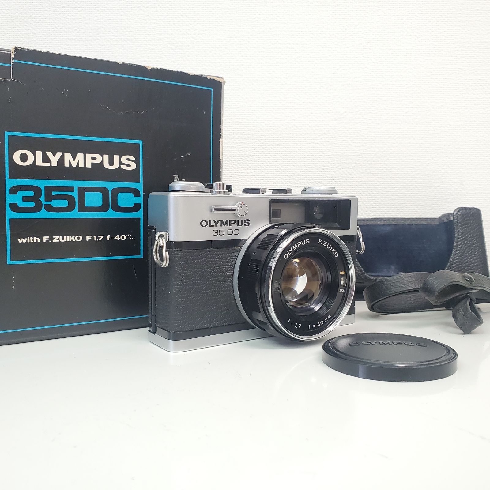 【動作確認済】 Olympus 35DC 完動美品】OLYMPUS 35 DC フィルムカメラ 動作確認済み OLYMPUS