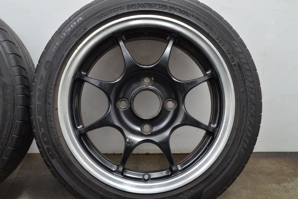 ホンダ インテグラタイプR純正 6j/+50 ブリヂストン ポテンザ ホンダ インテグラタイプR純正 6j/+50 ブリヂストン ポテンザ