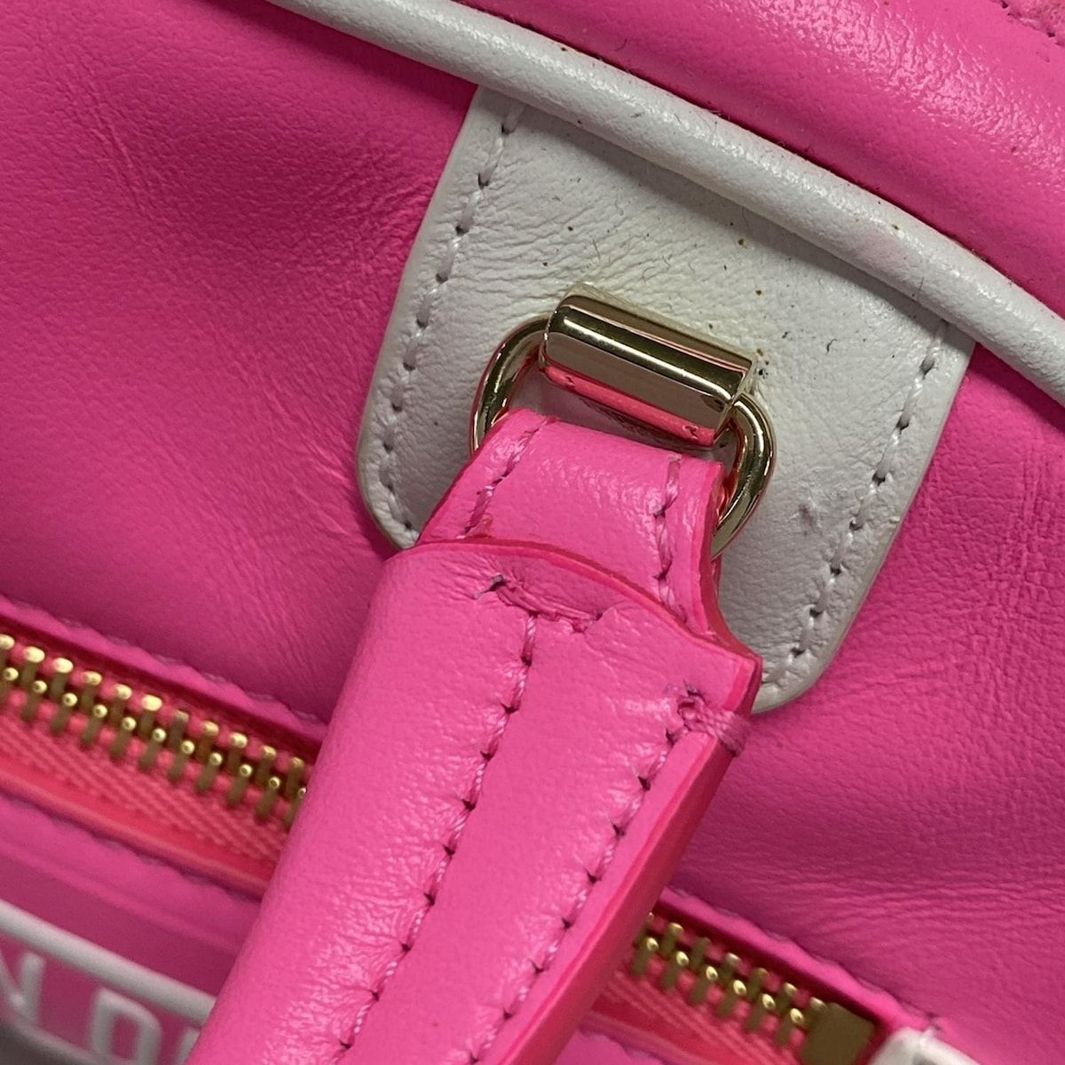 【ヴィンテージ】Rank:A☆Dior ピンク モンテイン BAG M9203UMOS DIOR/ChristianDior(ディオール/クリスチャンディオール