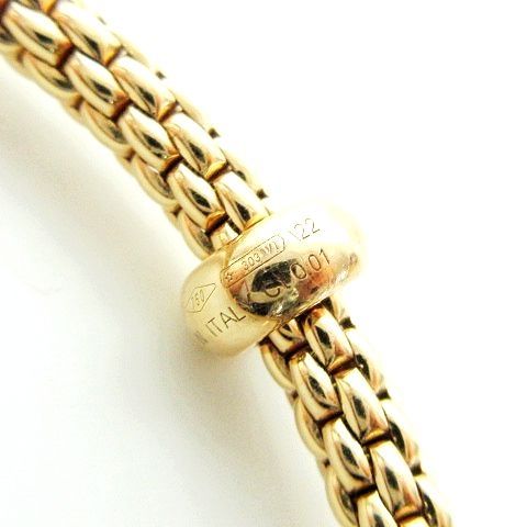 フォッペ FOPE 美品 K18 ブレスレット PRIMA MUST-HAVE FLEX'IT BR710