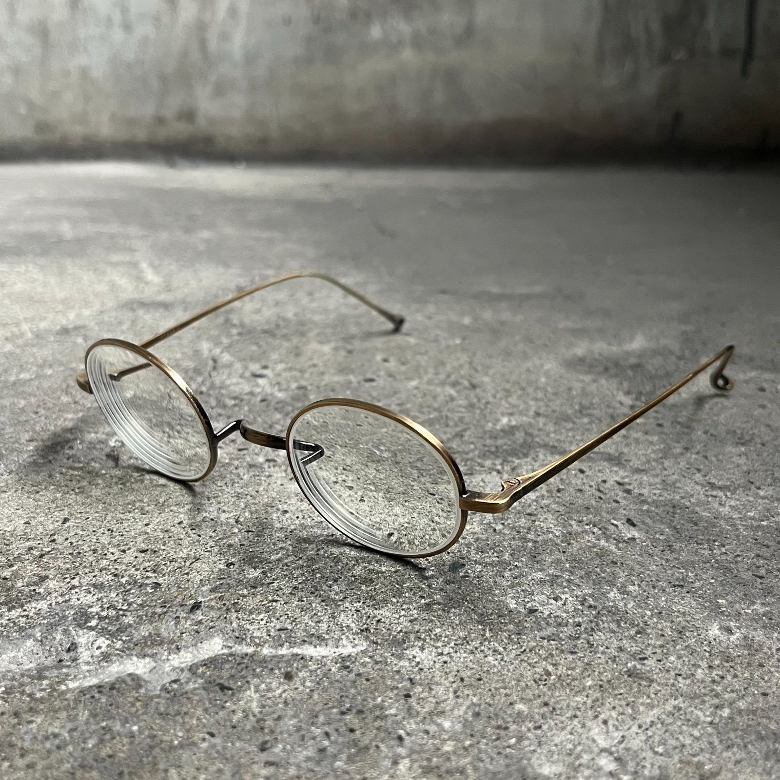 金子眼鏡 井戸多美男作 T-416 ATG アンティークゴールド 手造 KANEKO