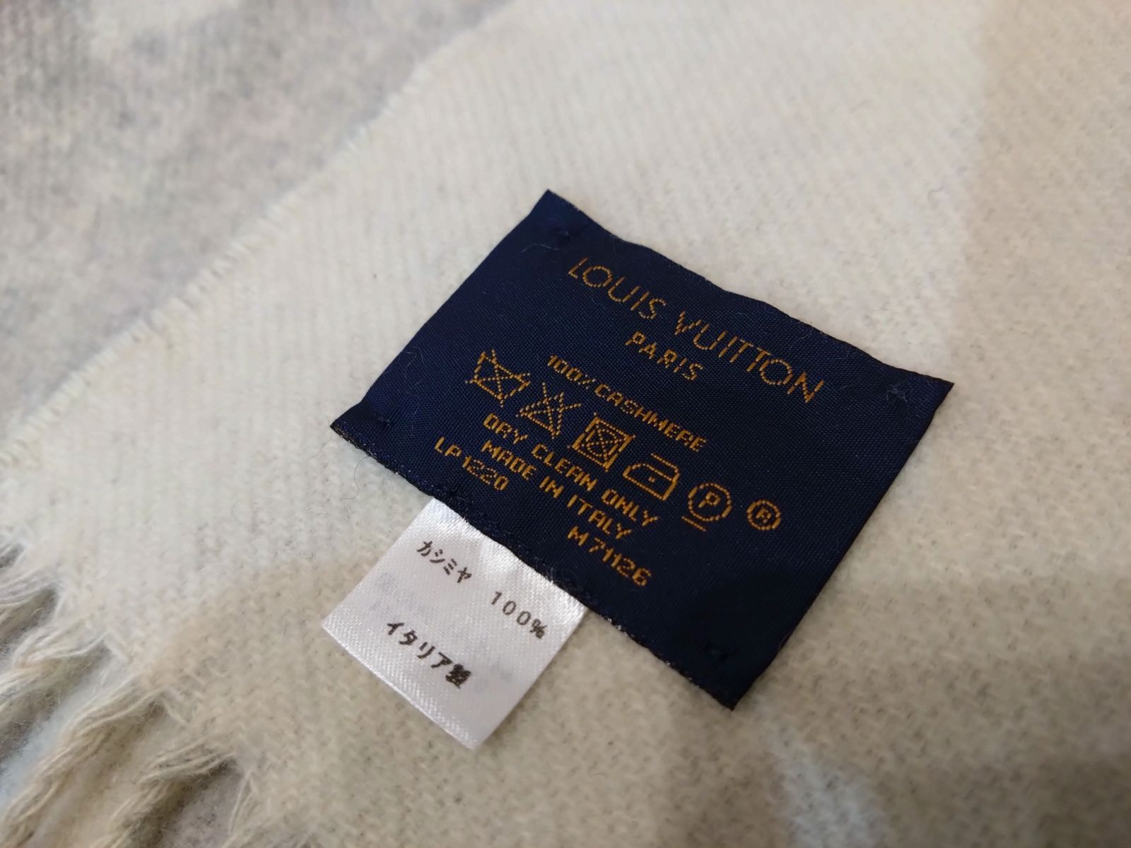 983 LOUISVUITTON ルイヴィトン エシャルプ レイキャビック カシミヤ