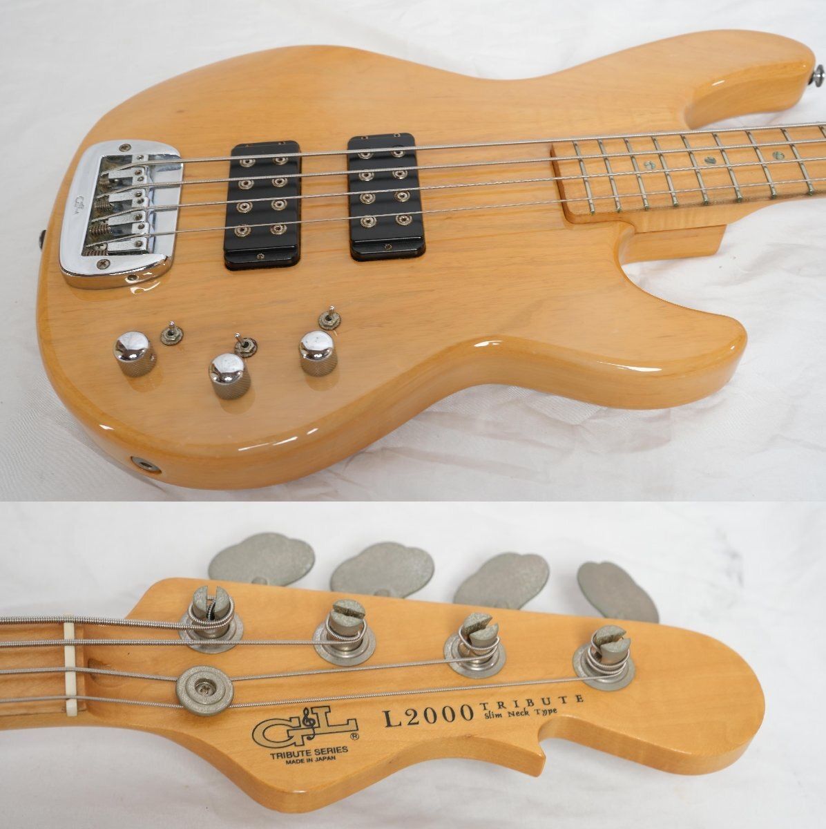 【美品】　日本製　G&L 2000 トリビュート　ナチュラル G&L Tribute L-2000 -Natural-《ベース》 : ギタープラネット
