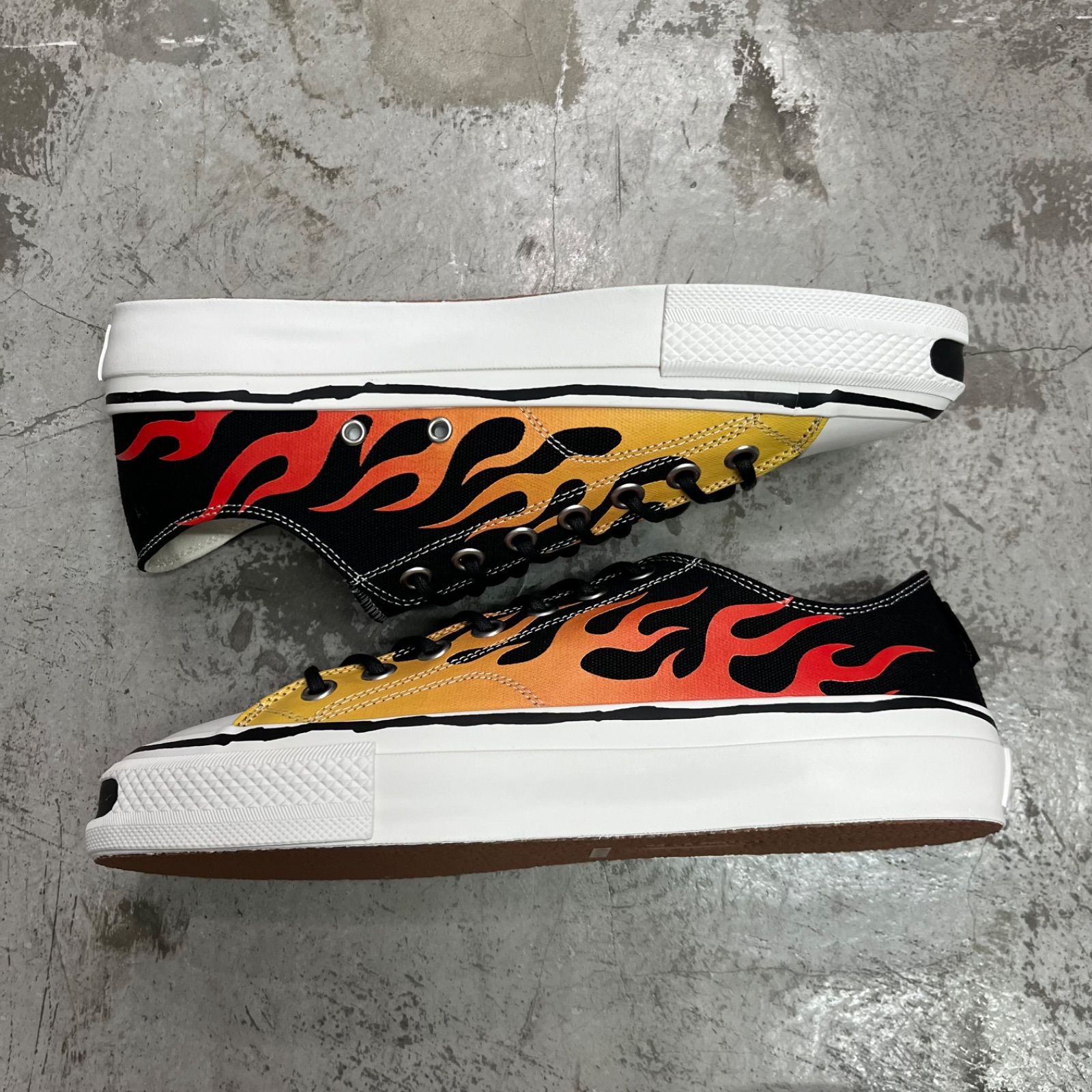 参考上代33000円 未使用品 KAMIYA 25SS JOEY FIRE PATTERN VULCANIZED