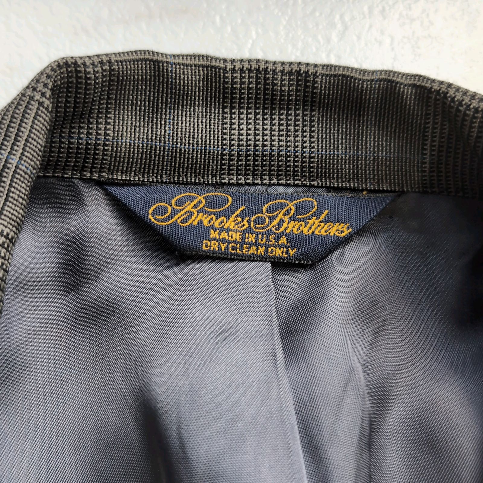 90s Brooks Brothers MAKERS グレンチェック 総裏 スーツ セットアップ