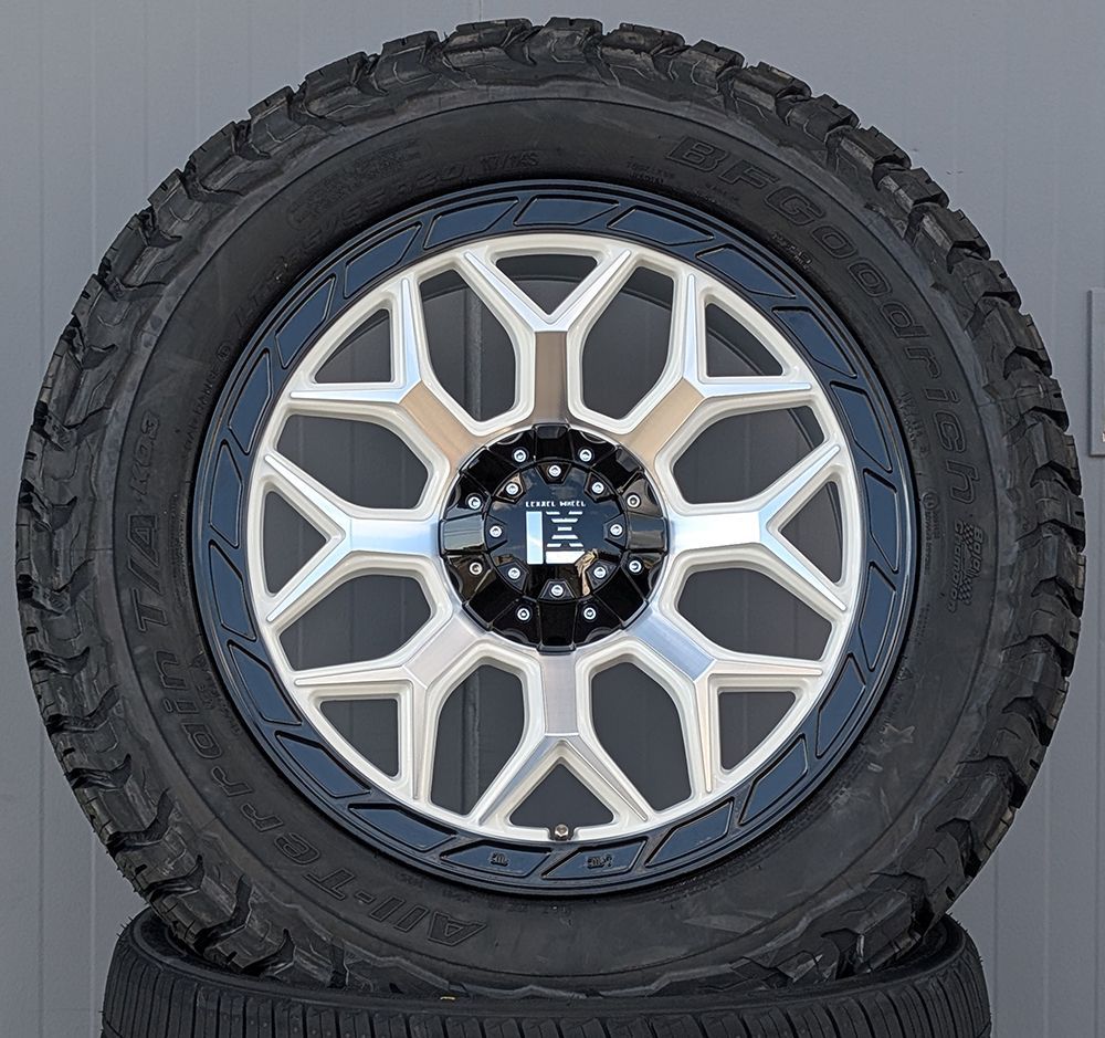 安心で買い物ください。 JL JK ラングラー グランドチェロキー 20インチ LEXXEL InFerno BF Goodrich KO3 285 60R20 295 60R20 295 55R20