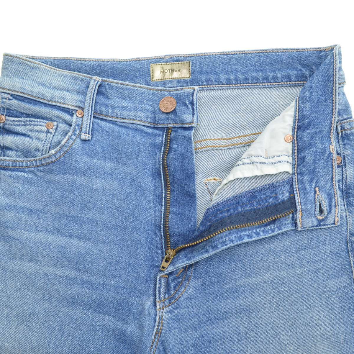 MOTHERDENIM】B1157 THRILL INSIDER CROP - メルカリ 