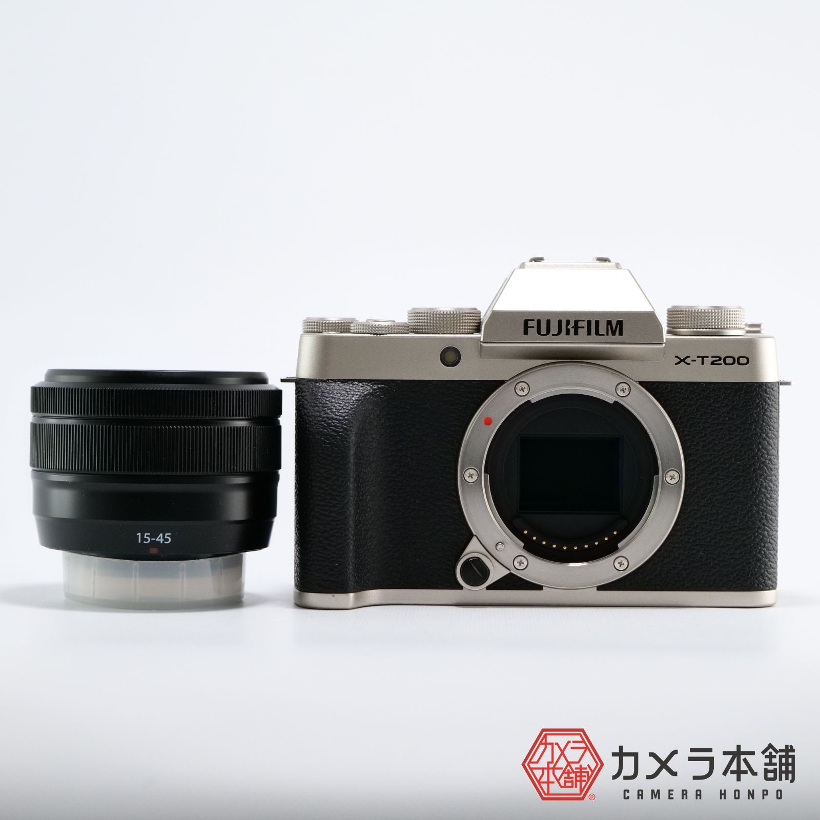 Fujifilm X-T200 XC15-45mmレンズ付き シャンパンゴールド Fujifilm X