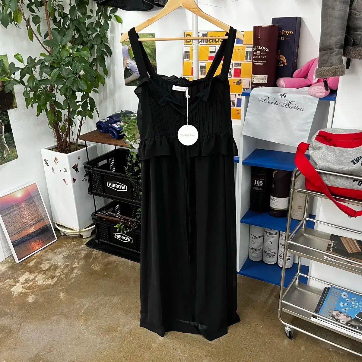 シーバイ Chloe クロエ ノースリーブ ドレス ワンピース 38