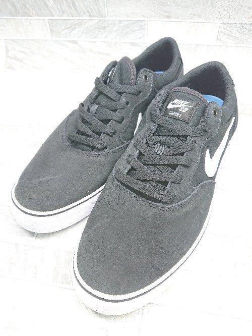美品 NIKE ナイキ SB クロン 2 DM3493-001 スニーカー シューズ サイズ28.0 ブラック メンズ P 