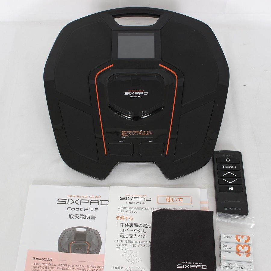MTG SIXPAD Foot Fit 2 SP-FF2310FA ブラック シックスパッド フットフィット2 本体