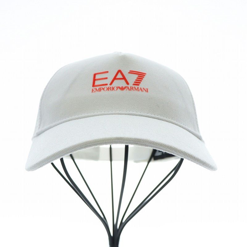 EA7 イーエーセブン　キャップ　ホワイト EA7 Emporio Armani ホワイトキャップ イーエーセブン EA7 エンポリオ