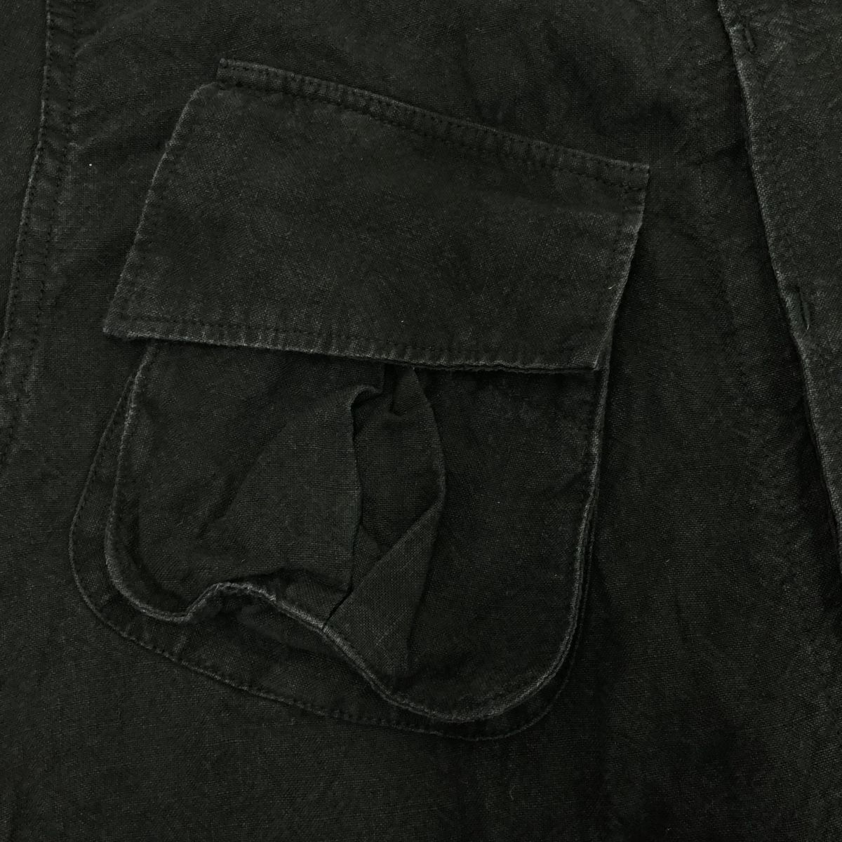 SLOW＆CO スロウアンドコー linen jungle fatigue jacket リネン 