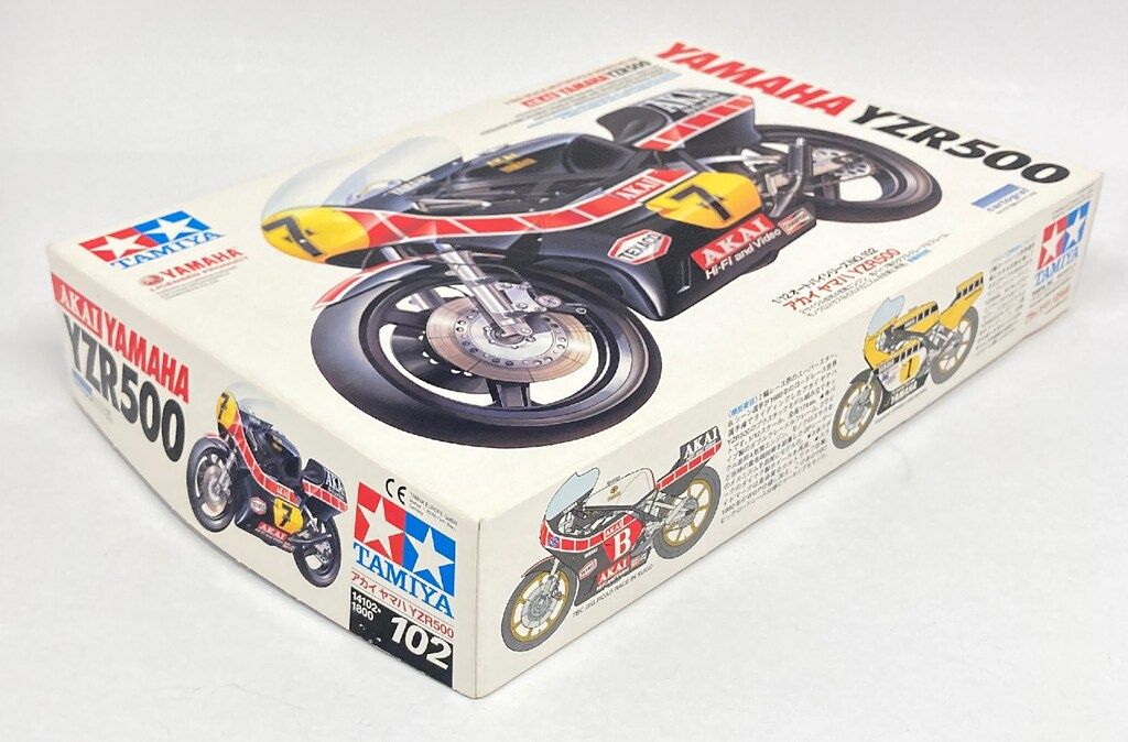 タミヤ 1/12 オートバイシリーズ アカイ ヤマハ YZR500 102 - メルカリ
