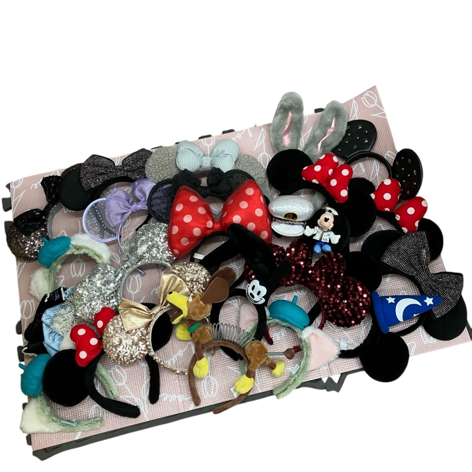 186001 Disney ディズニー カチューシャ ミッキー、ミニー、ダッフィー、ジェラトーニ　等 23点まとめ売り [241211HM270209] 186001 Disney ディズニー カチューシャ ミッキー、ミニー、ダッフィー