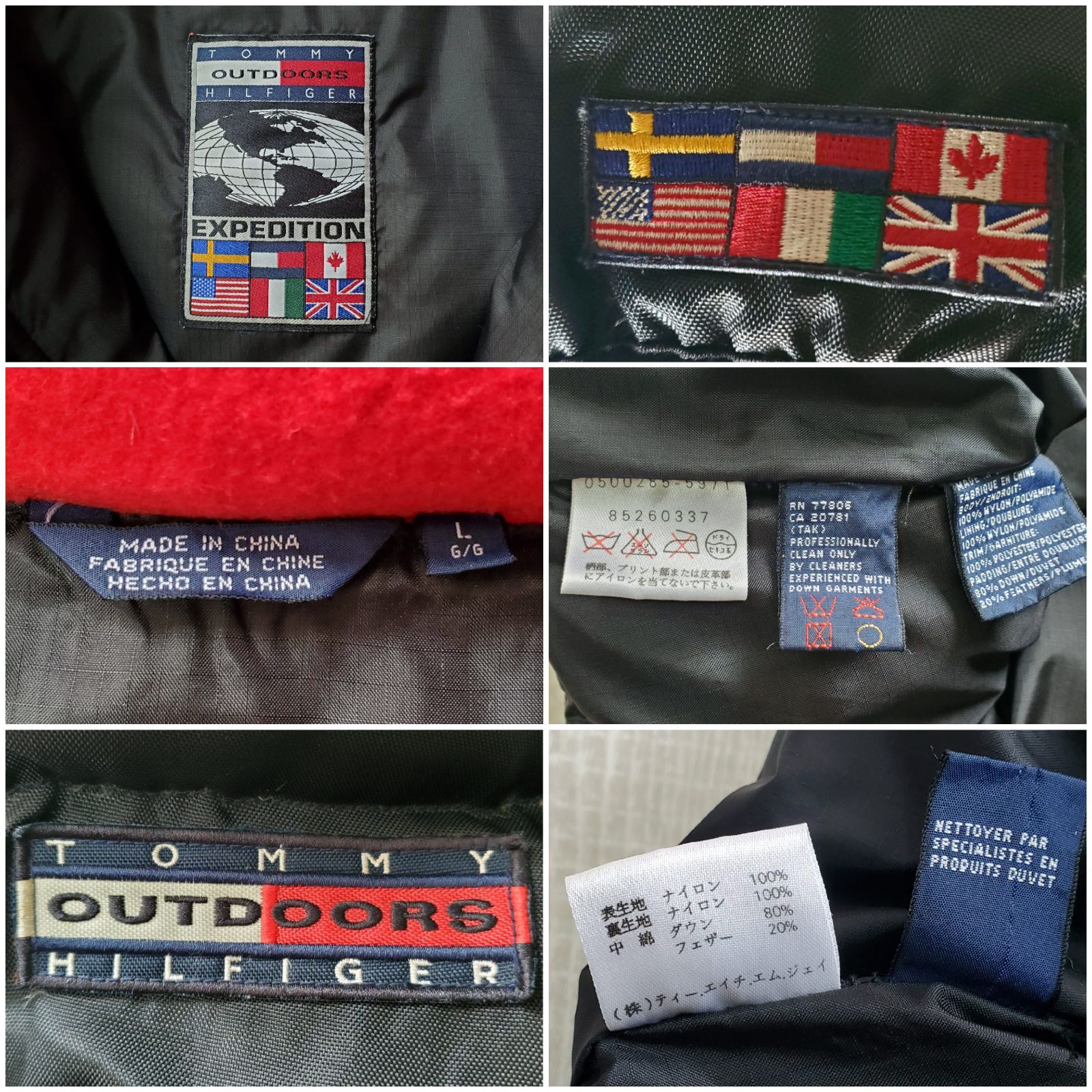 TOMMY HILFIGER トミーヒルフィガー□良品 90s vintage USA規格 国内 