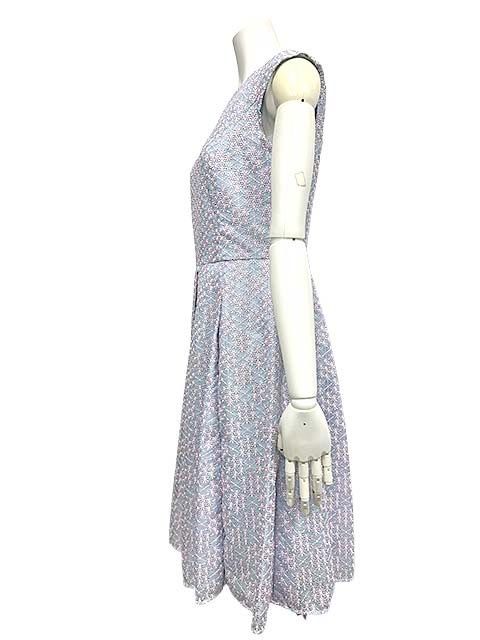 【美品】TOCCA トッカ　ノースリーブワンピース　ネイビー　160 中古】TOCCA トッカ ワンピース レディース ブルー ノースリーブ