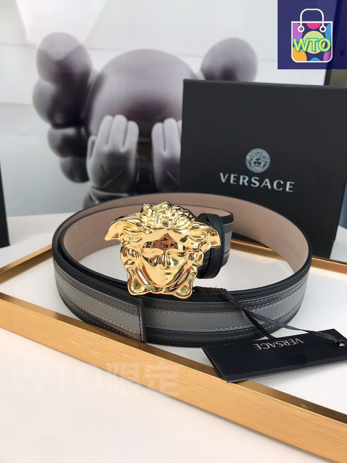 今日特価】Versace メデューサヘッドベルト - メルカリ