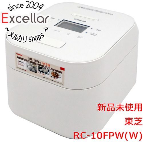 bn 0 TOSHIBA 圧力IH炊飯器 5.5合炊き RC-10FPW W ミルキーホワイト