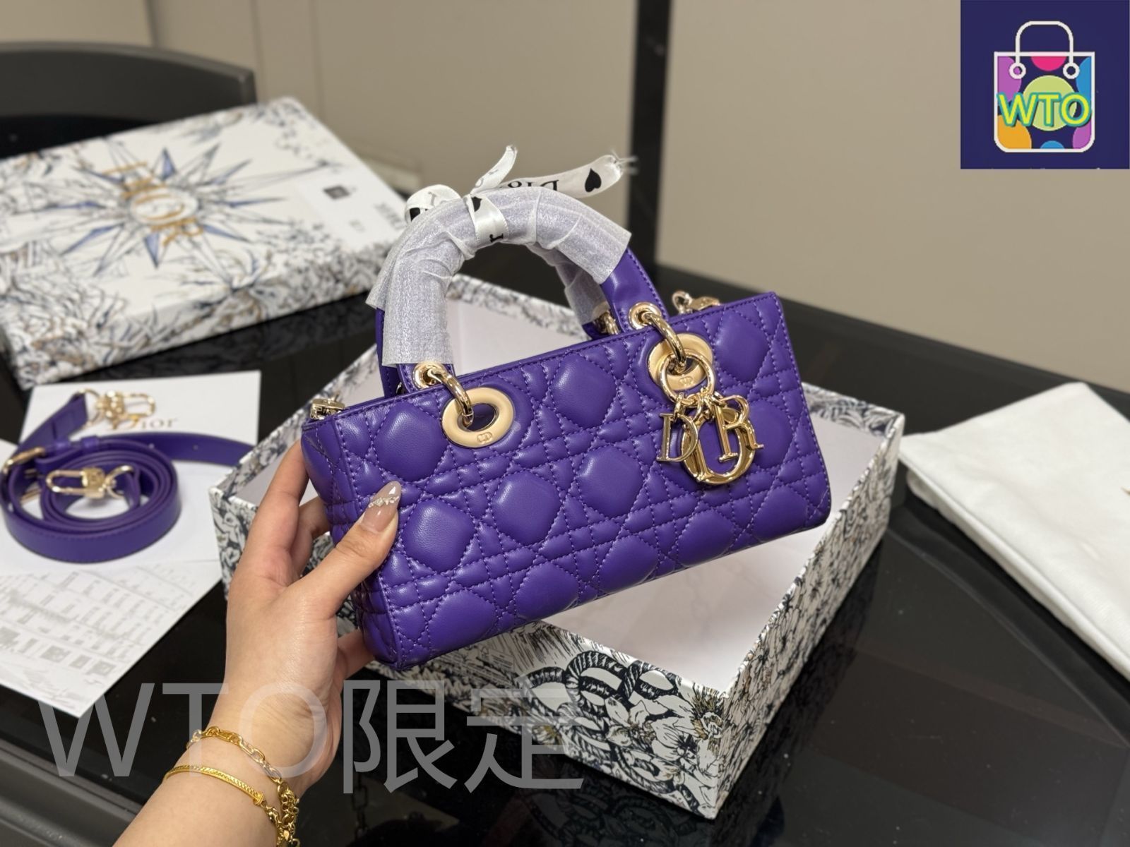 今日特価】Dior Lady Dior East-West Bag / ディオール レディー