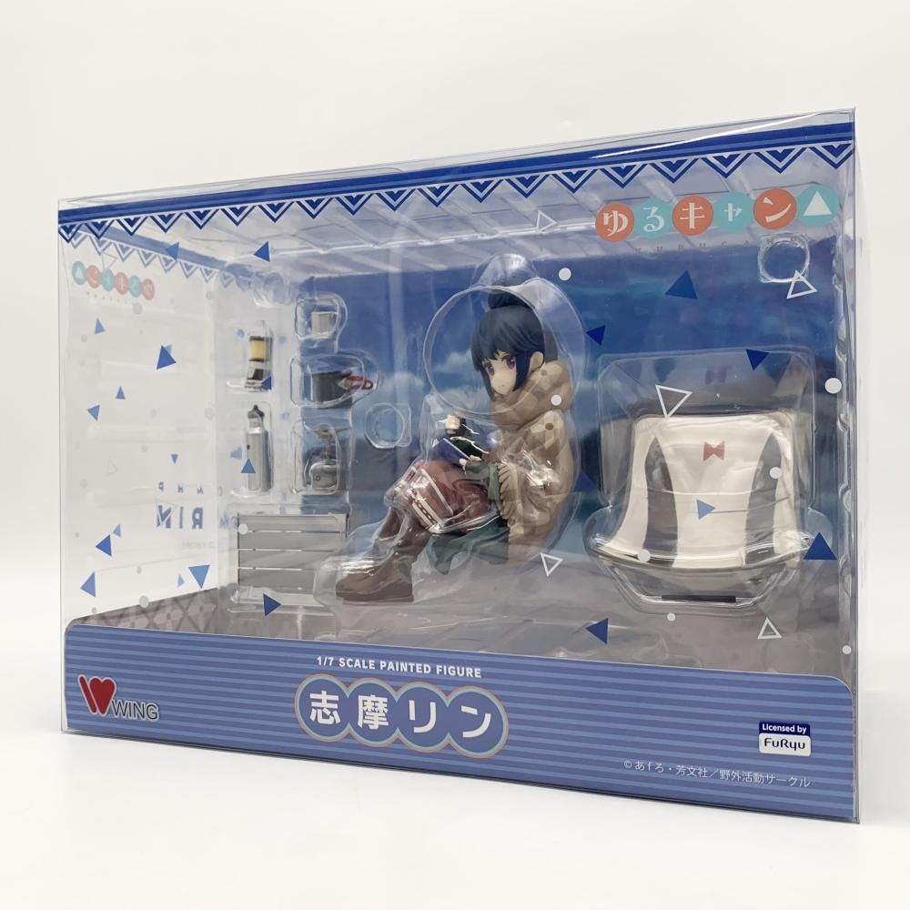 Wing - ゆるキャン△ 志摩リン ウイング  1/7スケール  未開封 ゆるキャン△ 志摩リン 1/7 完成品フィギュア[ウイング]《在庫切れ》