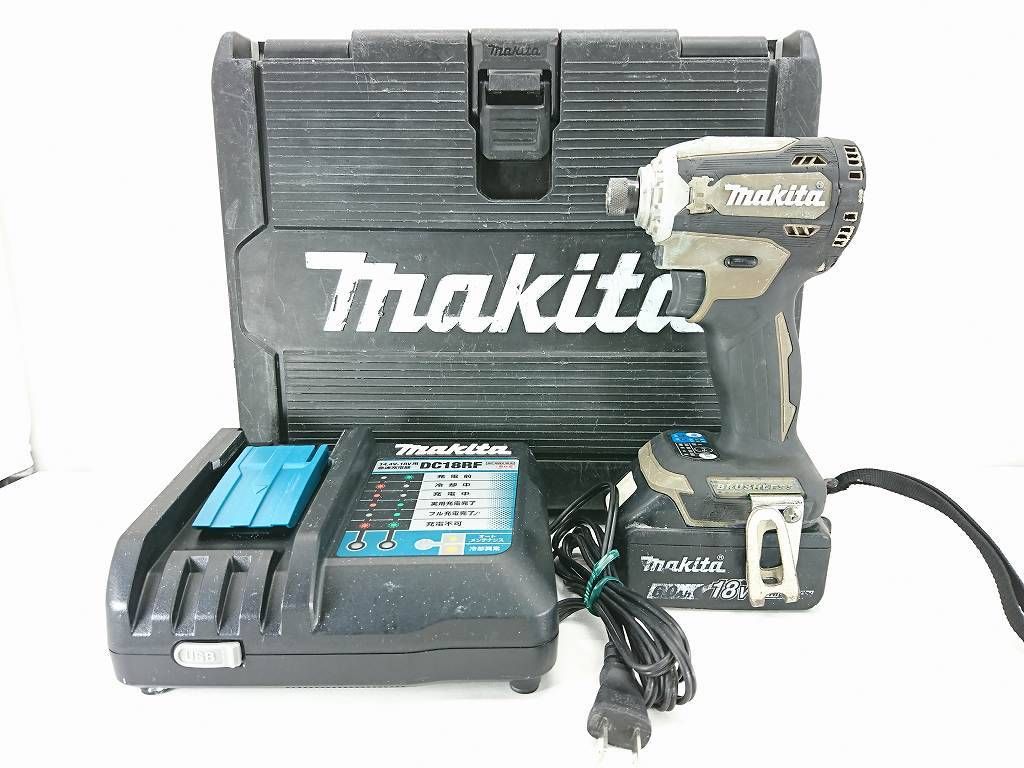 Makita - s24t-0520n【中古】makita マキタ TD171D 18V 充電式 インパクトドライバー 充電器 バッテリー1個 ケース付 s24t-0520n【中古】makita マキタ TD171D 18V 充電式 インパクト