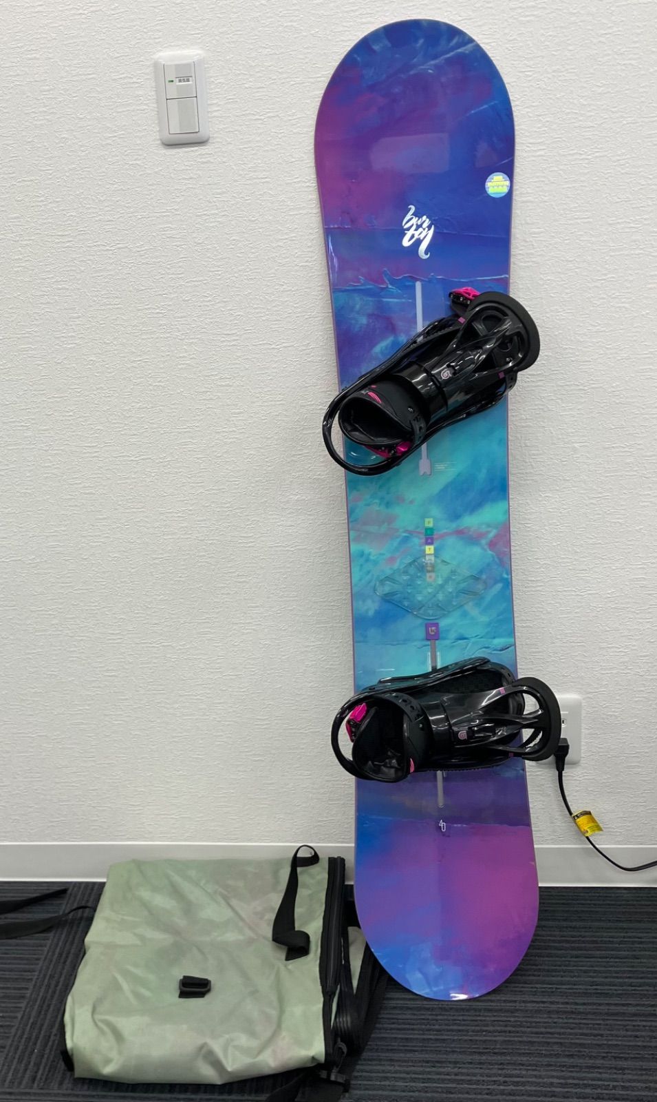 00245】 Burton feather 140 v rocker pony ビンディング付き