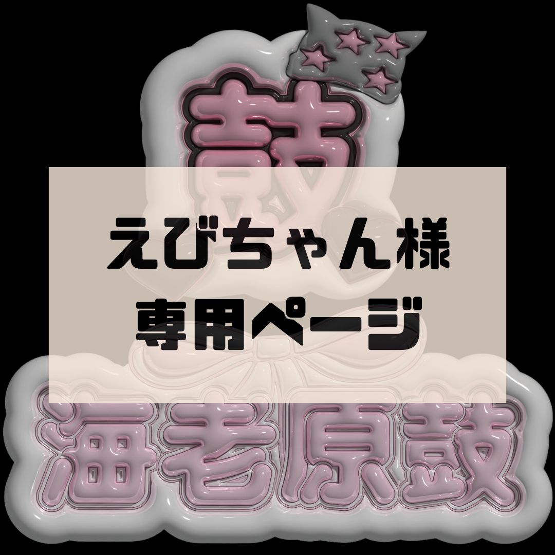 エビちゃん様専用 【公式通販】