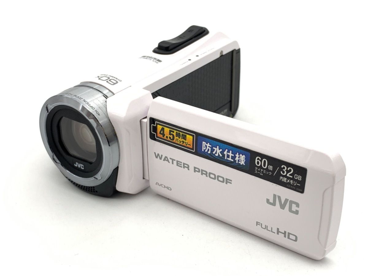 並品 ビクター ハイビジョンメモリームービー GZ-R70-W ホワイト