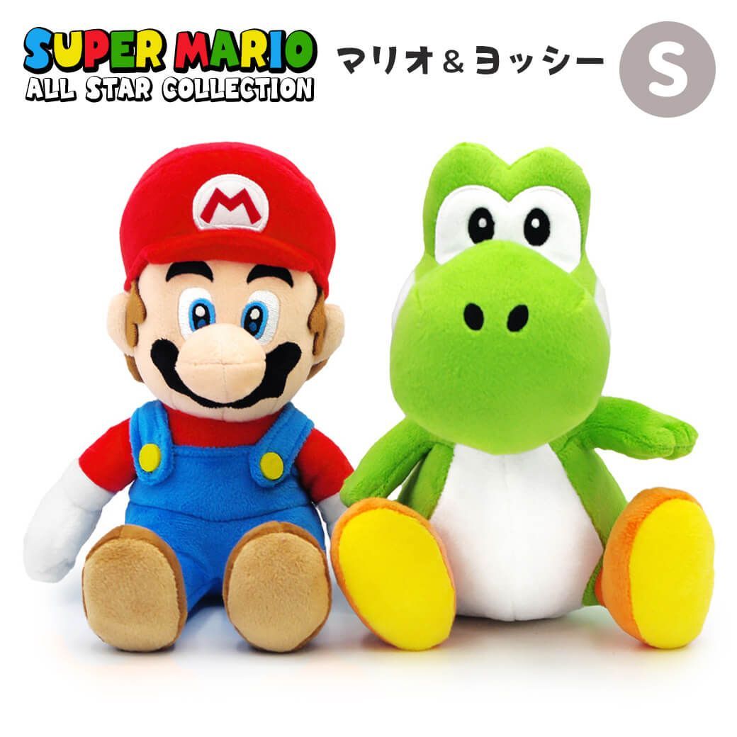 新品】ぬいぐるみ 「スーパーマリオ ALL STAR COLLECTION ペアセットS