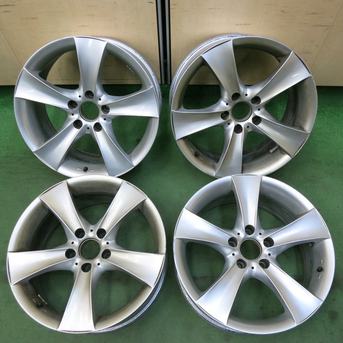 4本価格 BMW AGA Bayern TARGA ホイール 18インチ バイエルン 18×8J PCD120|5H 5032102SYホ