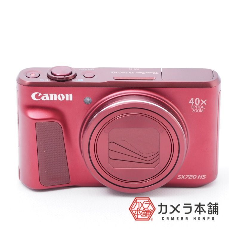 Canon キヤノン PowerShot SX720 HS レッド - カメラ本舗｜Camera