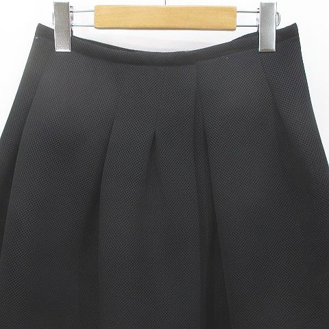 ジルサンダー JIL SANDER NAVY JDA123A フレアスカート スカート 34 黒