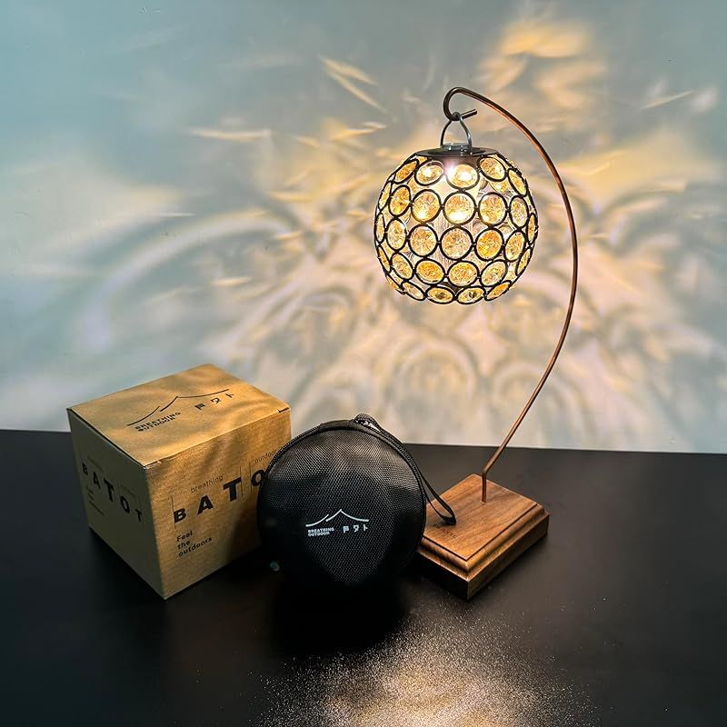 新着商品】BATOT ゴールゼロ シェード クリスタル ランタンシェード