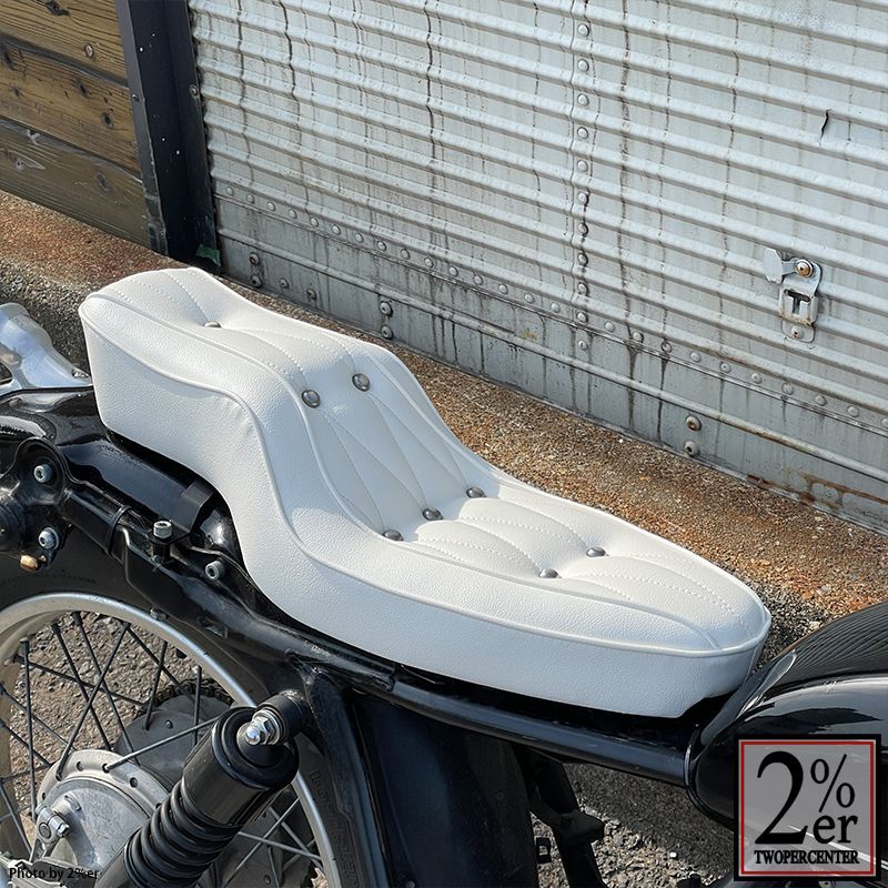 オールドスクールバケットダブルシート ホワイト SR400/500