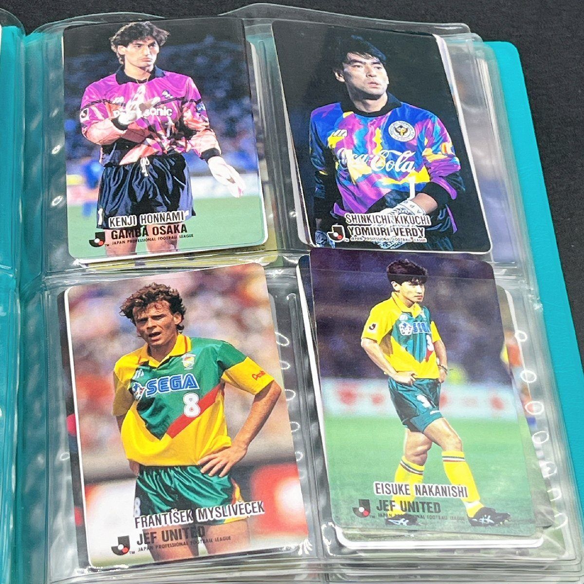 1278 【ほぼ美品】カルビー Jリーグチップス カード まとめ 150