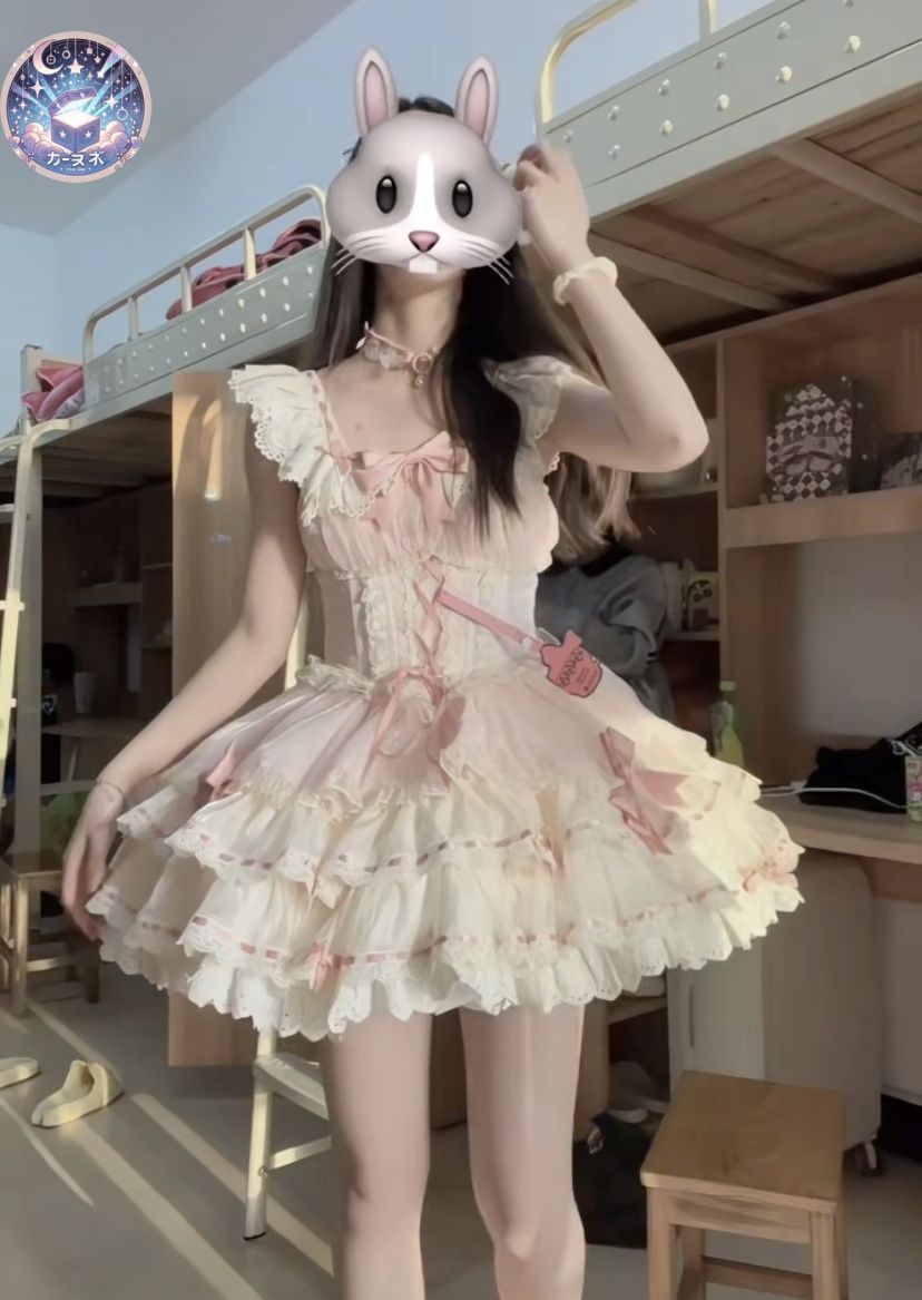 星【新品未使用】小芙蝶 ロリータ ワンピース JSK lolita 星【新品未使用】小芙蝶 ロリータ ワンピース JSK lolita